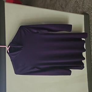 Shein women's dark purple dress